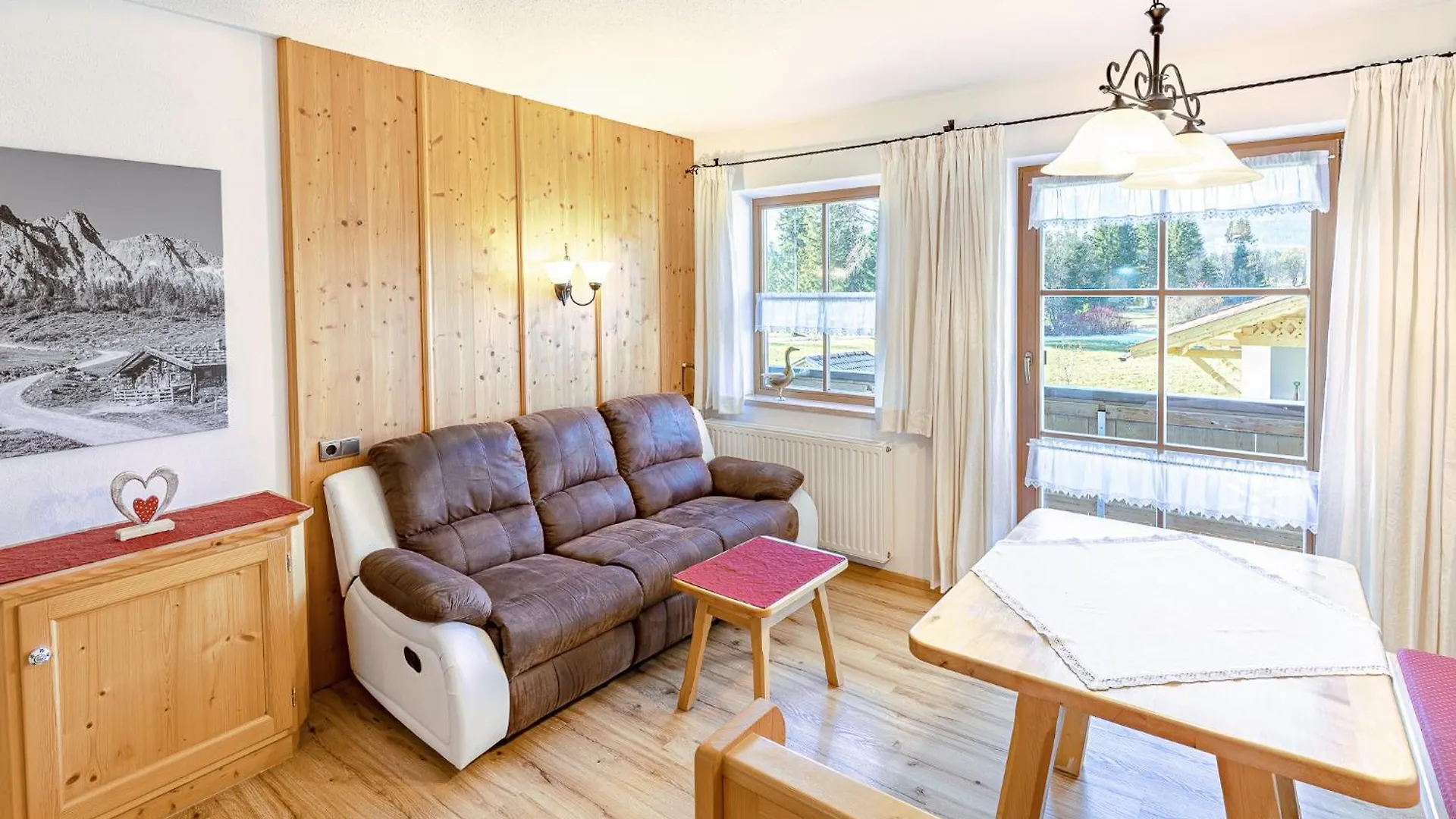 Apartamento Gaestehaus Oberland Wallgau